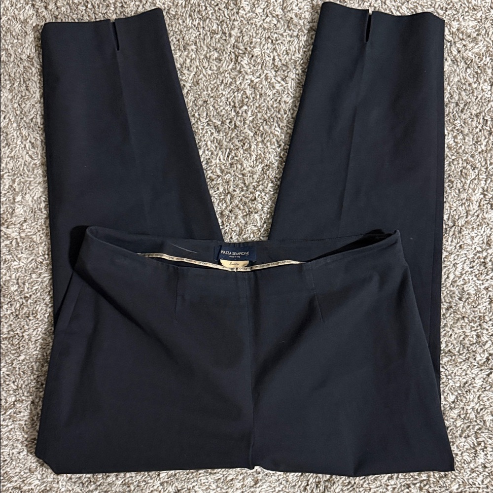 Piazza Sempione Black Trousers